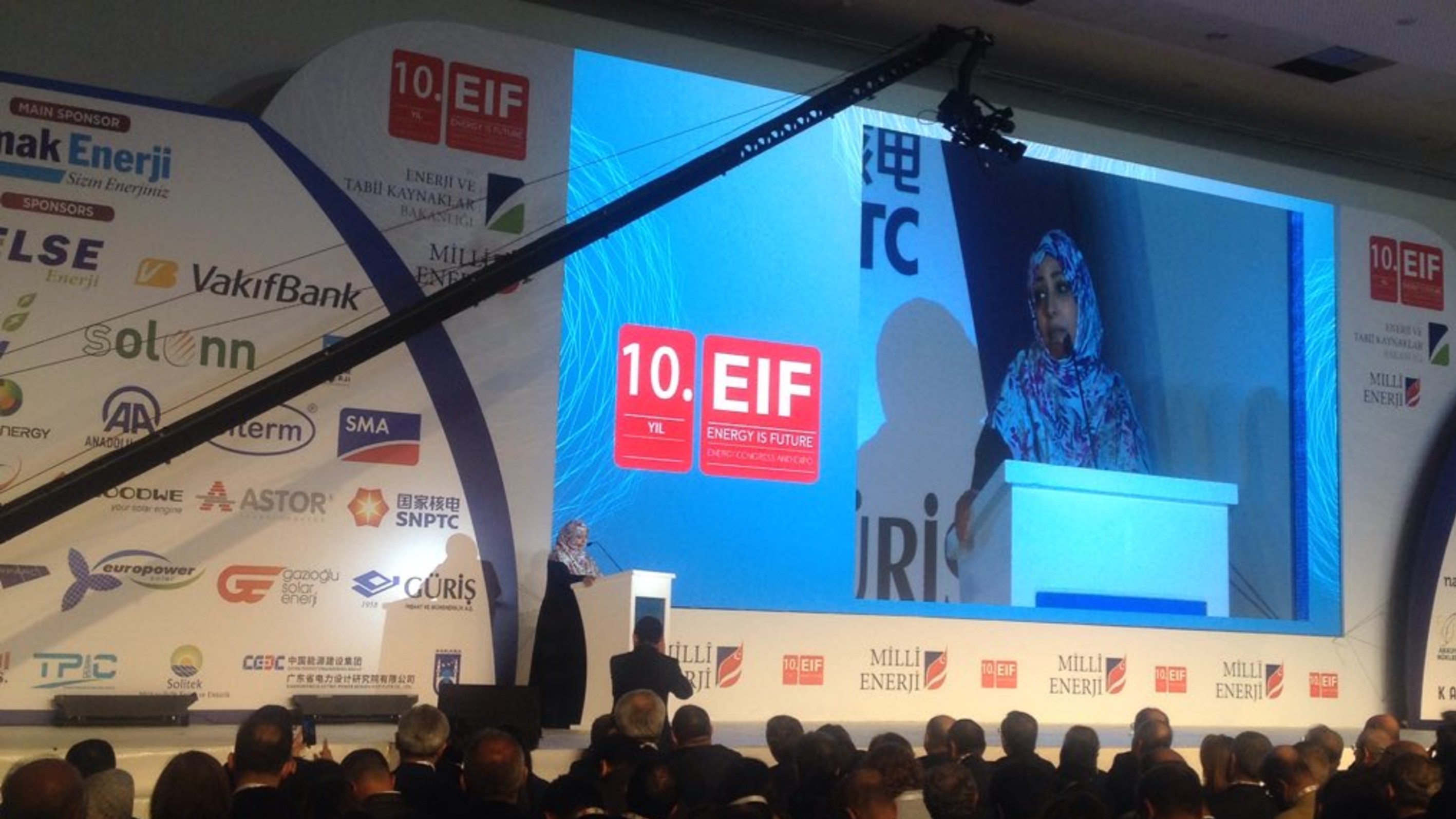 Nobel Peace Laureate’s Speech at International Energy Congress and Expo (EIF 2017) in Ankara